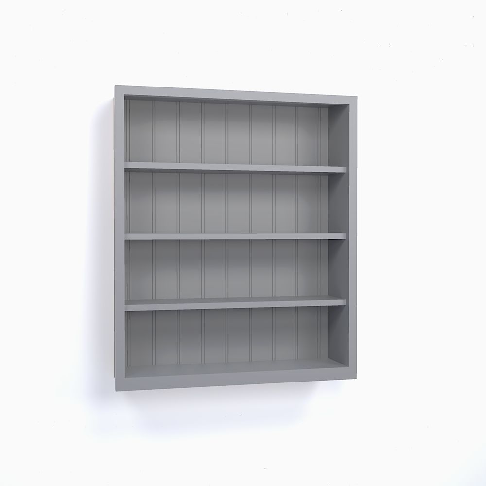 Open Cabinet, 3 Shelves