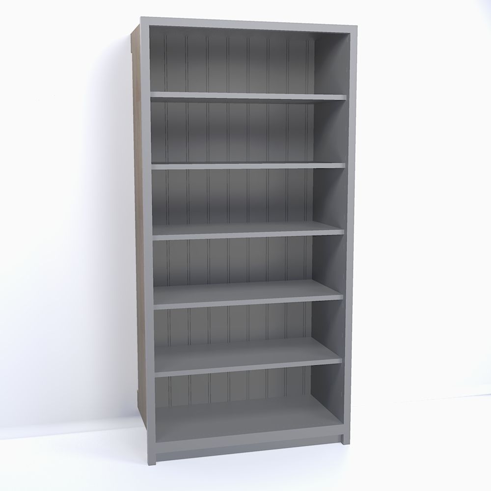 Open Cabinet, 5 Shelves