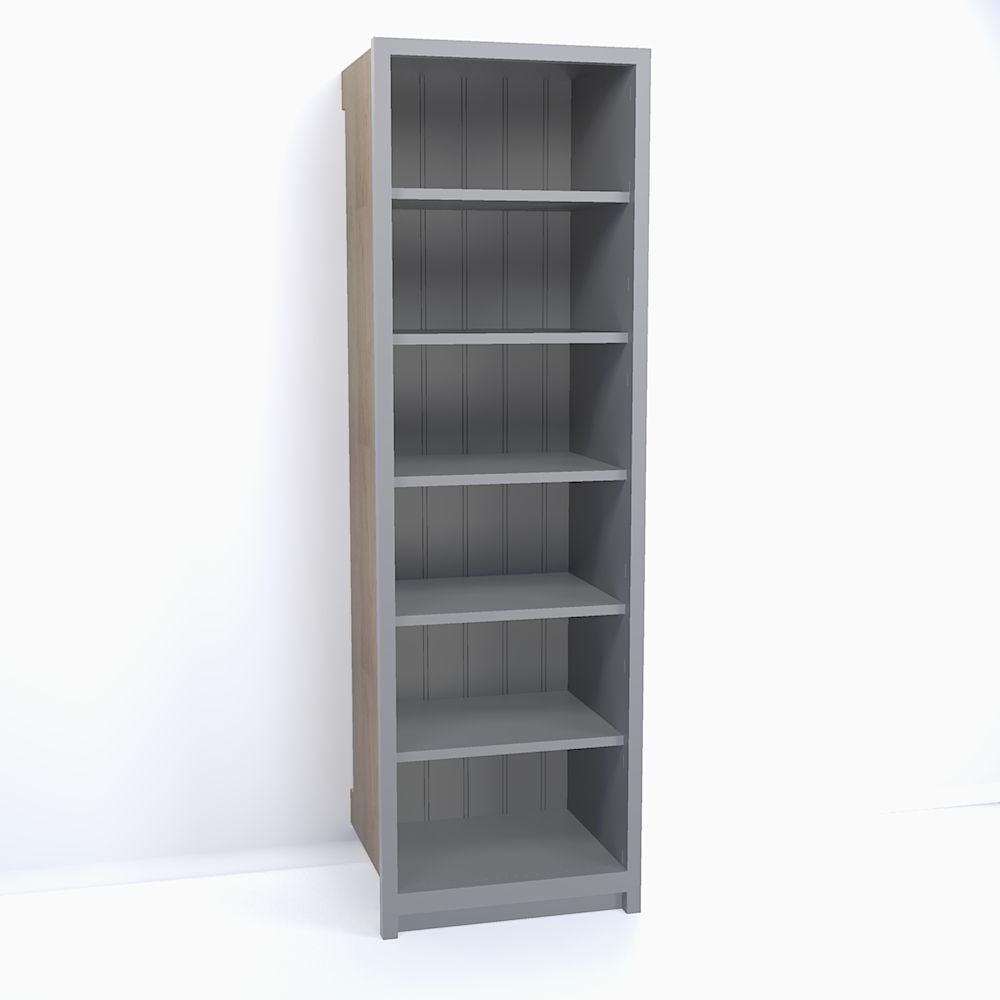 Open Cabinet, 5 Shelves